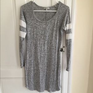 🎈Charlotte Russe Medium Long Sleeve Gray Dress